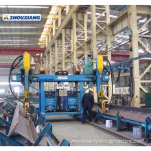 H Beam Welding Machine For Steel Structure Production